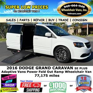 2016 Dodge Grand Caravan Wheelchair van   - Photo 1 - Laguna Hills, CA 92653