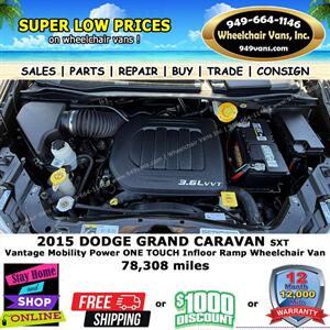2015 Dodge Grand Caravan SXT Wheelchair Van   - Photo 13 - Laguna Hills, CA 92653