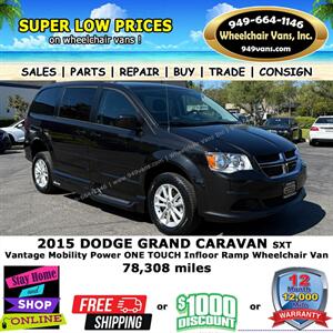 2015 Dodge Grand Caravan SXT Wheelchair Van   - Photo 5 - Laguna Hills, CA 92653