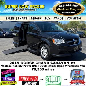 2015 Dodge Grand Caravan SXT Wheelchair Van   - Photo 2 - Laguna Hills, CA 92653