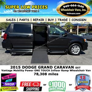 2015 Dodge Grand Caravan SXT Wheelchair Van   - Photo 3 - Laguna Hills, CA 92653