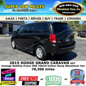 2015 Dodge Grand Caravan SXT Wheelchair Van   - Photo 8 - Laguna Hills, CA 92653