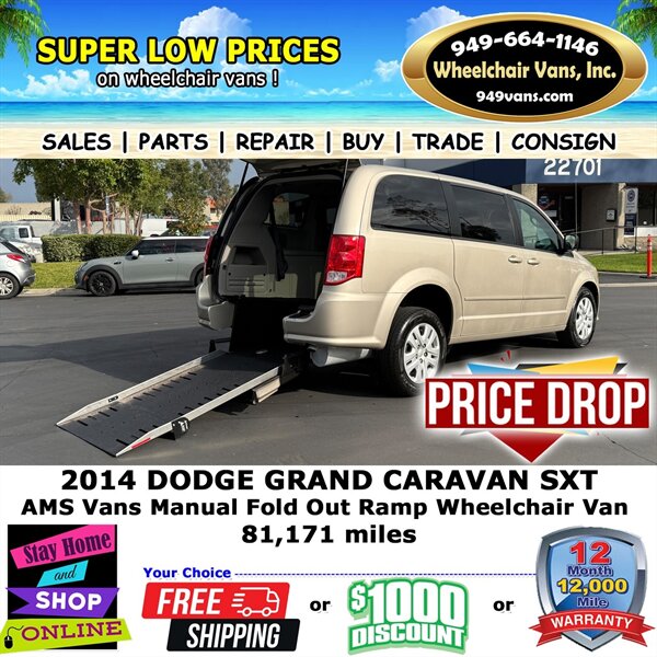 2014 Dodge Grand Caravan Wheelchair Van   - Photo 1 - Laguna Hills, CA 92653