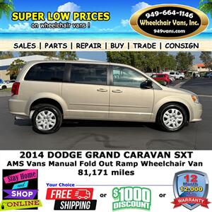 2014 Dodge Grand Caravan Wheelchair Van   - Photo 8 - Laguna Hills, CA 92653