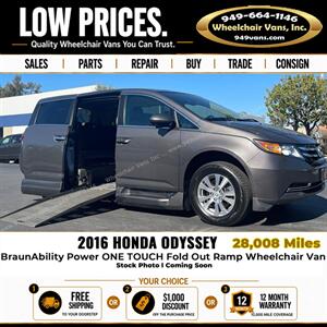 2016 Honda Odyssey EX Wheelchair Van Minivan