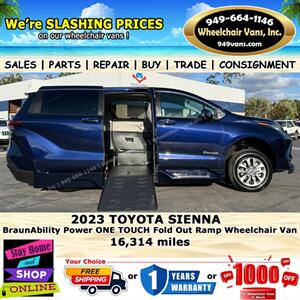 2023 Toyota Sienna Wheelchair Van   - Photo 2 - Laguna Hills, CA 92653