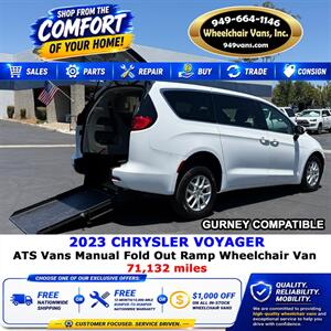 2023 Chrysler Voyager LX Wheelchair Vans Minivan