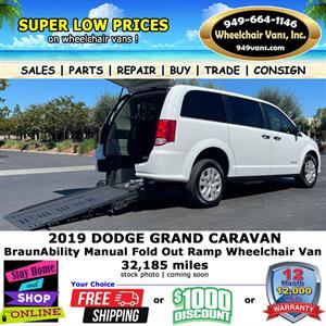 2019 Dodge Grand Caravan Wheelchair Van   - Photo 1 - Laguna Hills, CA 92653