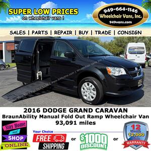 2016 Dodge Grand Caravan Wheelchair Van   - Photo 2 - Laguna Hills, CA 92653