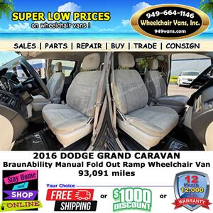 2016 Dodge Grand Caravan Wheelchair Van   - Photo 12 - Laguna Hills, CA 92653
