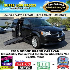 2016 Dodge Grand Caravan Wheelchair Van   - Photo 3 - Laguna Hills, CA 92653