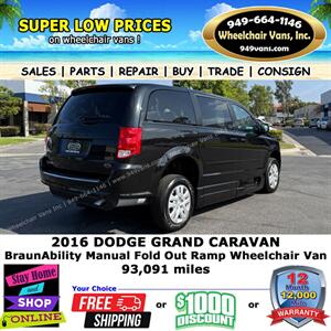 2016 Dodge Grand Caravan Wheelchair Van   - Photo 8 - Laguna Hills, CA 92653