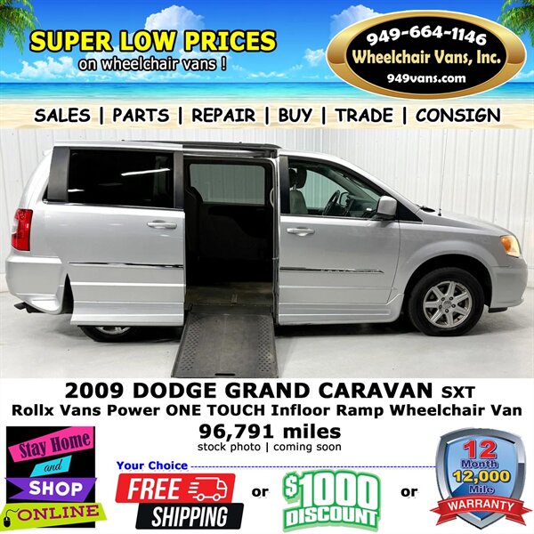 2009 Dodge Grand Caravan SXT Wheelchair Van   - Photo 1 - Laguna Hills, CA 92653