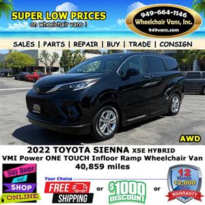 2022 Toyota Sienna XSE Wheelchair Van   - Photo 11 - Laguna Hills, CA 92653