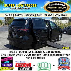2022 Toyota Sienna XSE Wheelchair Van   - Photo 5 - Laguna Hills, CA 92653