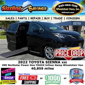 2022 Toyota Sienna XSE Wheelchair Van   - Photo 1 - Laguna Hills, CA 92653