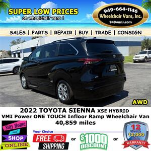 2022 Toyota Sienna XSE Wheelchair Van   - Photo 9 - Laguna Hills, CA 92653