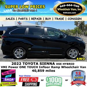 2022 Toyota Sienna XSE Wheelchair Van   - Photo 7 - Laguna Hills, CA 92653