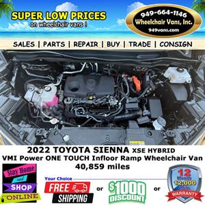2022 Toyota Sienna XSE Wheelchair Van   - Photo 14 - Laguna Hills, CA 92653