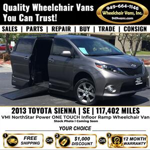 2013 Toyota Sienna SE 8-Passenger Wheelchair Van   - Photo 1 - Laguna Hills, CA 92653