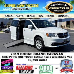 2019 Dodge Grand Caravan SXT Wheelchair Van Minivan
