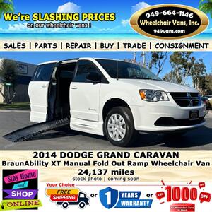 2014 Dodge Grand Caravan Wheelchair Van   - Photo 1 - Laguna Hills, CA 92653