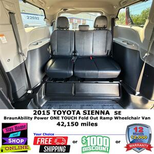 2015 Toyota Sienna SE Wheelchair Van - Photo 12 - Laguna Hills, CA 92653