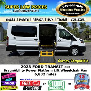 2023 Ford Transit Wheelchair Van   - Photo 4 - Laguna Hills, CA 92653