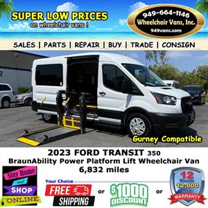 2023 Ford Transit Wheelchair Van   - Photo 3 - Laguna Hills, CA 92653