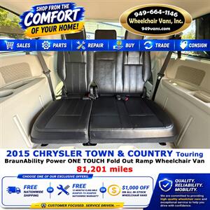 2015 Chrysler Town and Country Touring Wheelchair Van - Photo 13 - Laguna Hills, CA 92653