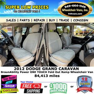 2012 Dodge Grand Caravan Wheelchair Van   - Photo 11 - Laguna Hills, CA 92653
