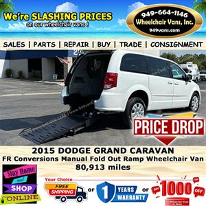 2015 Dodge Grand Caravan Wheelchair Van   - Photo 1 - Laguna Hills, CA 92653