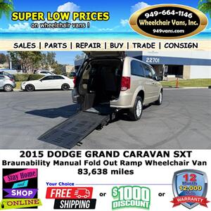 2015 Dodge Grand Caravan SXT Wheelchair Van   - Photo 2 - Laguna Hills, CA 92653