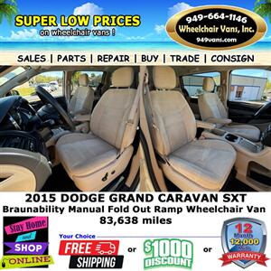 2015 Dodge Grand Caravan SXT Wheelchair Van   - Photo 11 - Laguna Hills, CA 92653