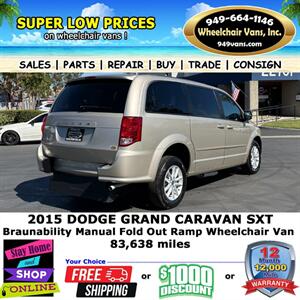 2015 Dodge Grand Caravan SXT Wheelchair Van   - Photo 8 - Laguna Hills, CA 92653