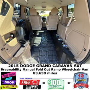 2015 Dodge Grand Caravan SXT Wheelchair Van   - Photo 13 - Laguna Hills, CA 92653