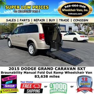 2015 Dodge Grand Caravan SXT Wheelchair Van   - Photo 4 - Laguna Hills, CA 92653