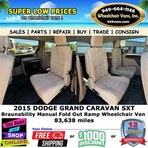 2015 Dodge Grand Caravan SXT Wheelchair Van   - Photo 12 - Laguna Hills, CA 92653