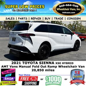 2021 Toyota Sienna XSE Wheelchair Van   - Photo 9 - Laguna Hills, CA 92653