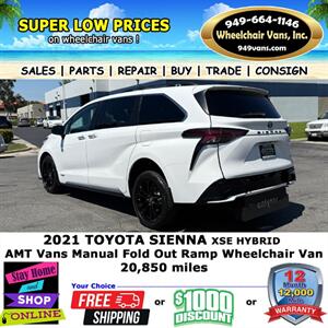 2021 Toyota Sienna XSE Wheelchair Van   - Photo 10 - Laguna Hills, CA 92653