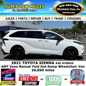 2021 Toyota Sienna XSE Wheelchair Van   - Photo 8 - Laguna Hills, CA 92653
