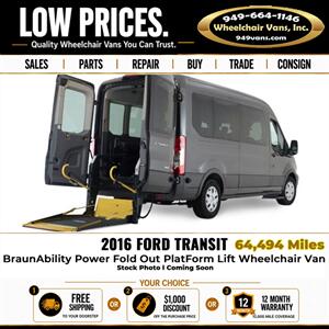 2016 Ford Transit 250 Wheelchair Van Van