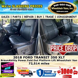 2018 Ford Transit XLT Wheelchair Van   - Photo 12 - Laguna Hills, CA 92653