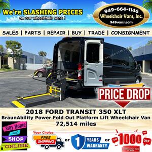 2018 Ford Transit XLT Wheelchair Van   - Photo 1 - Laguna Hills, CA 92653