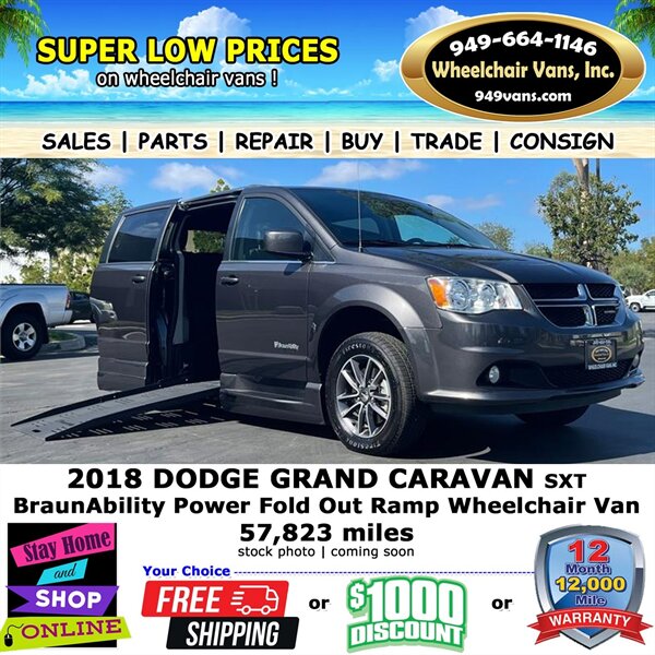 2018 Dodge Grand Caravan SXT   - Photo 1 - Laguna Hills, CA 92653