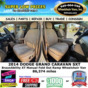 2014 Dodge Grand Caravan SE Wheelchair Van   - Photo 10 - Laguna Hills, CA 92653