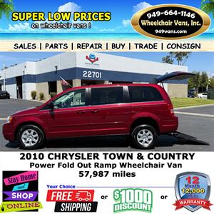 2010 Chrysler Town and Country LX Wheelchair Van - Photo 6 - Laguna Hills, CA 92653