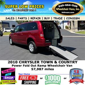 2010 Chrysler Town and Country LX Wheelchair Van - Photo 4 - Laguna Hills, CA 92653