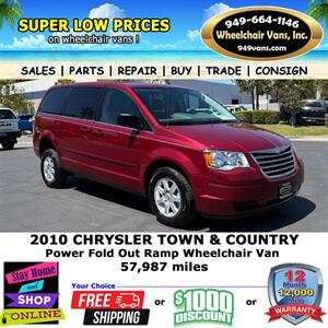 2010 Chrysler Town and Country LX Wheelchair Van - Photo 8 - Laguna Hills, CA 92653