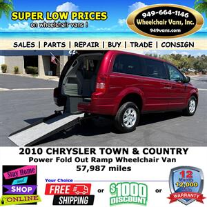 2010 Chrysler Town and Country LX Wheelchair Van - Photo 2 - Laguna Hills, CA 92653